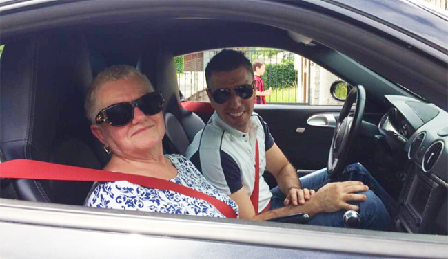 arlette dece sorriso porsche