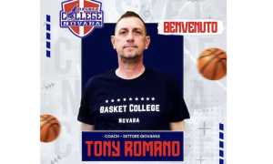basket college novara tony romano