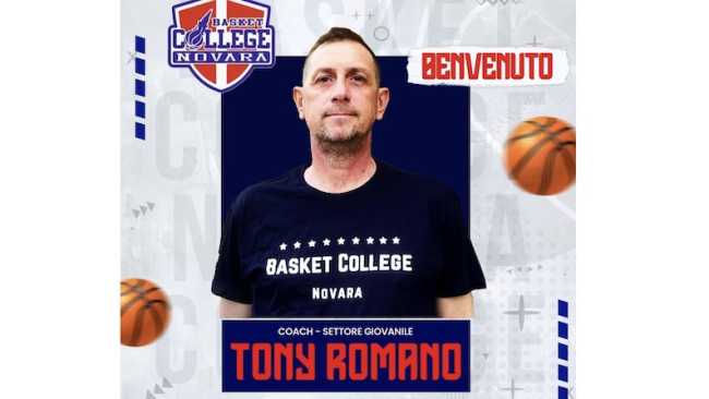 basket college novara tony romano