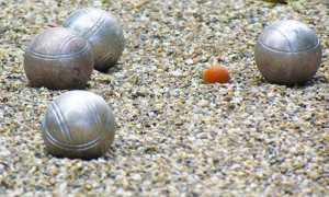 bocce sabbia boccino