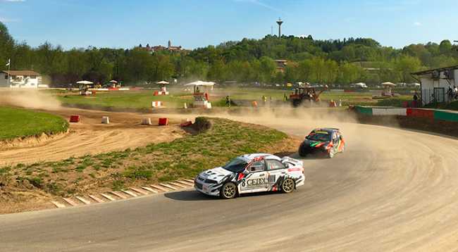maggiora autocross Carmellino Giarolo in gara