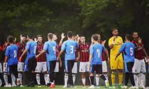 milan novara amichevole