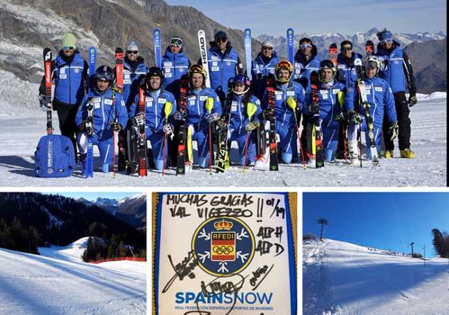 nazionale sci spagnola vigezzo