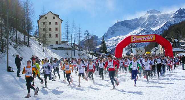 neve traccia bianca devero partenza 16