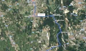 percorso cameri bellinzago oleggio