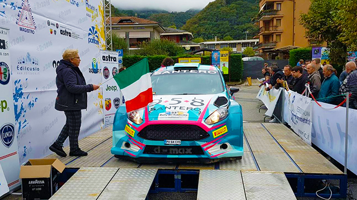 Rally del Rubinetto: Caffoni stacca tutti e balza in testa dopo la prima giornata di gara