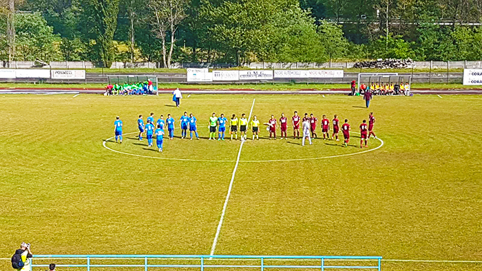 Juve Domo sconfitta 1-0 dal Baveno. Espulso mister Mellano