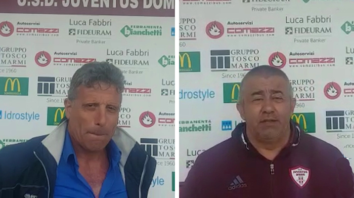 Stresa batte Juve Domo, Galeazzi. "Quasi vinto il campionato". Mellano: "Undici agnellini in campo". Videointerviste