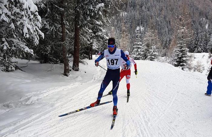 Balmetti secondo degli Under 23 ai 50 km dei Campionati italiani di sci nordico