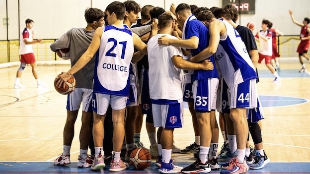basket college novara gruppo raccolto