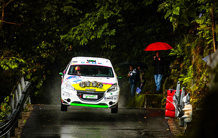 Rally:la Domo (Donatori ossolani midollo osseo) al 2Laghi sulla Peugeot di Cannavale
